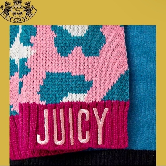 Juicy couture animal print scarf NWT - Picture 3 of 8